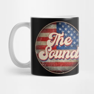 American Flag Personalized Sound Proud Name Birthday Mug